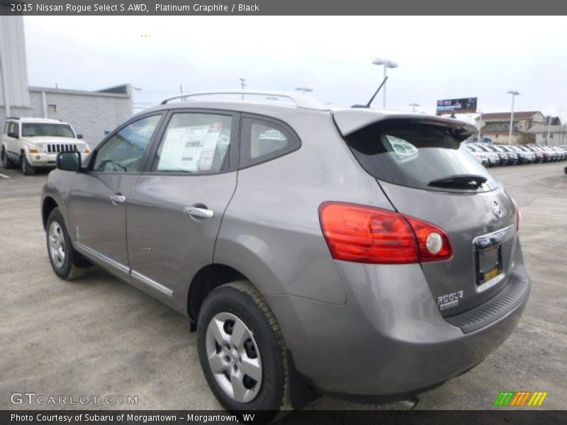 Platinum Graphite / Black 2015 Nissan Rogue Select S AWD