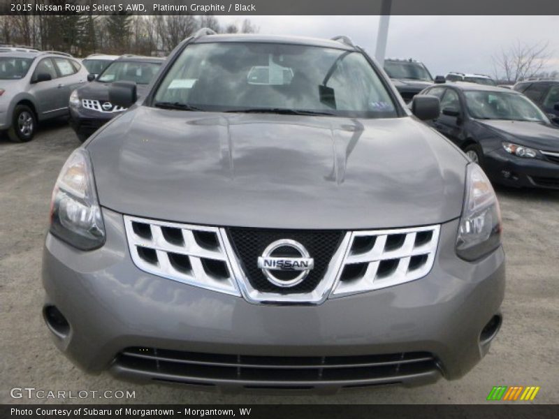 Platinum Graphite / Black 2015 Nissan Rogue Select S AWD