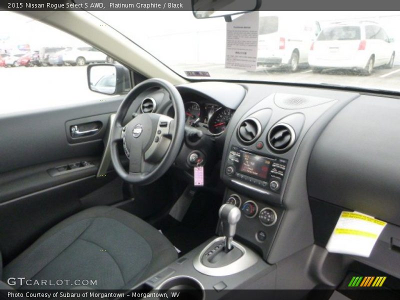 Platinum Graphite / Black 2015 Nissan Rogue Select S AWD