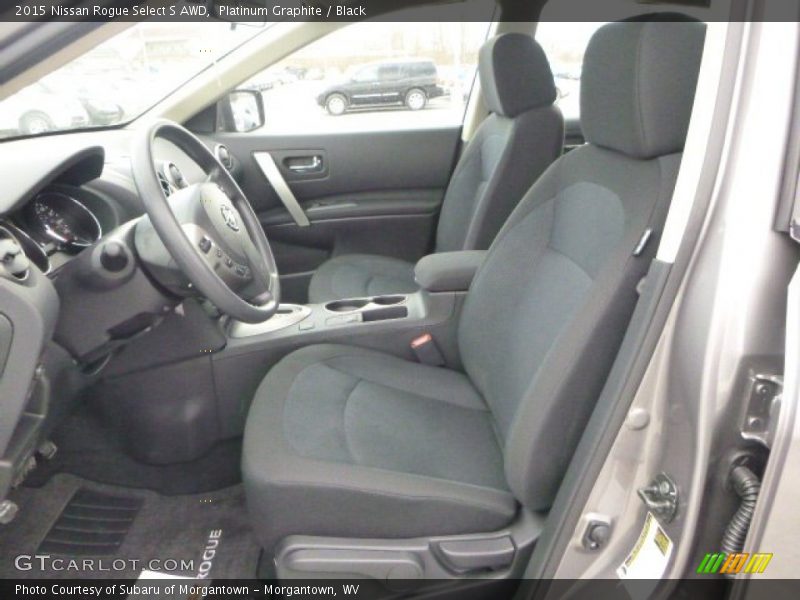 Platinum Graphite / Black 2015 Nissan Rogue Select S AWD