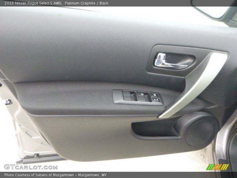 Platinum Graphite / Black 2015 Nissan Rogue Select S AWD