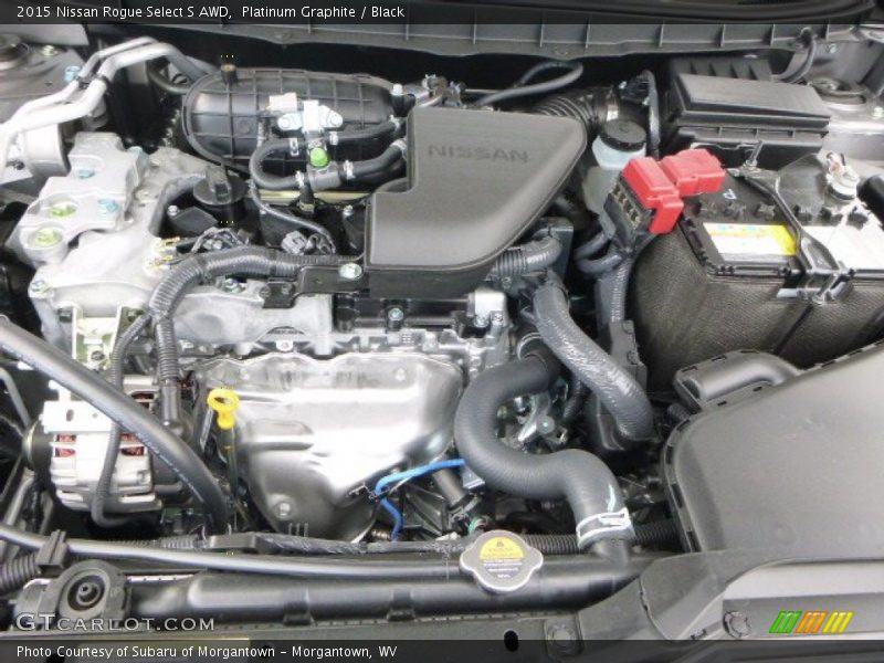 Platinum Graphite / Black 2015 Nissan Rogue Select S AWD