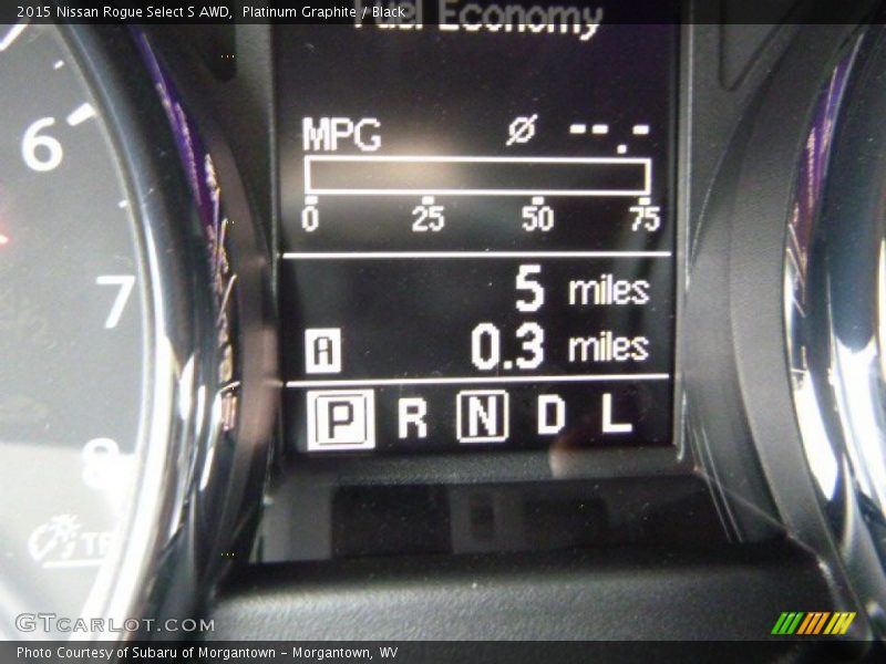 Platinum Graphite / Black 2015 Nissan Rogue Select S AWD