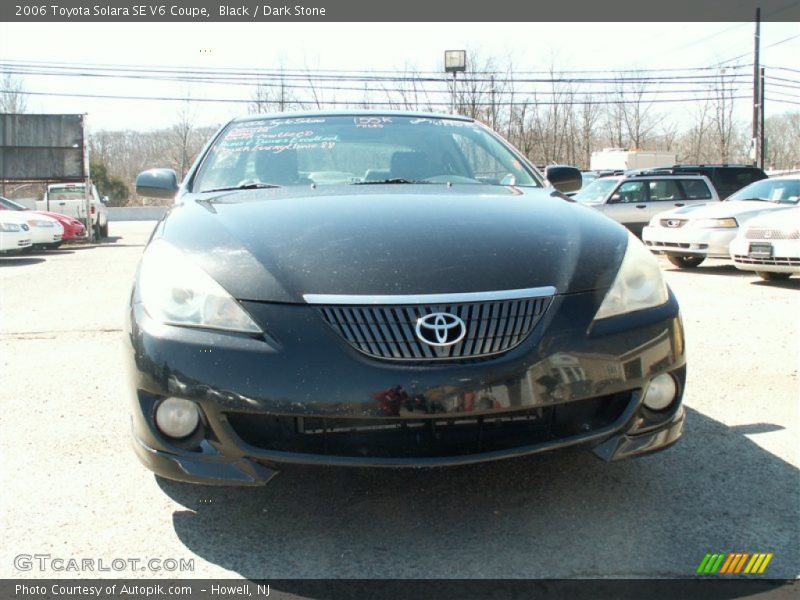 Black / Dark Stone 2006 Toyota Solara SE V6 Coupe