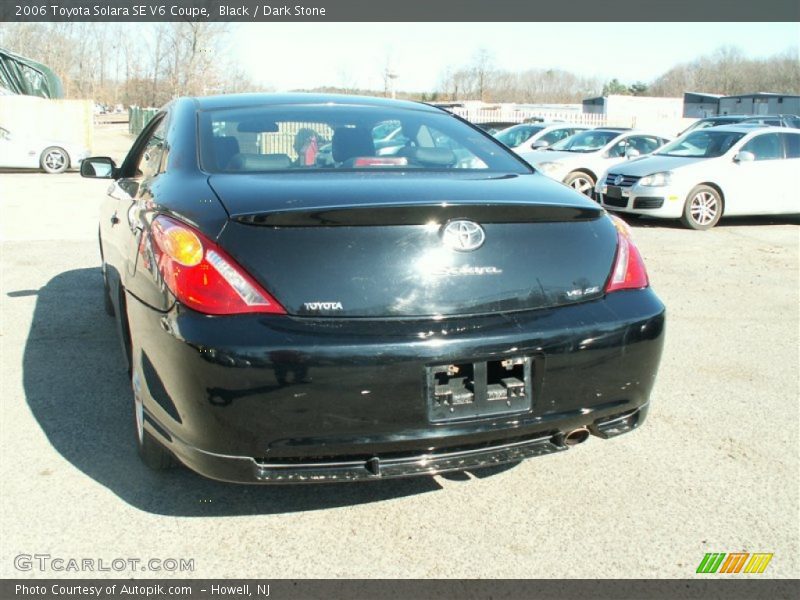 Black / Dark Stone 2006 Toyota Solara SE V6 Coupe