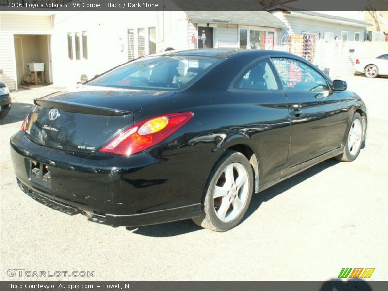 Black / Dark Stone 2006 Toyota Solara SE V6 Coupe