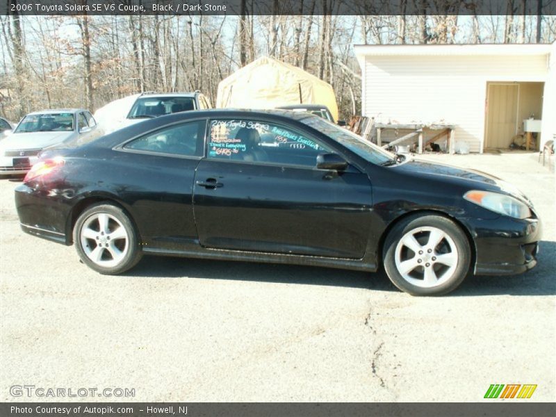 Black / Dark Stone 2006 Toyota Solara SE V6 Coupe