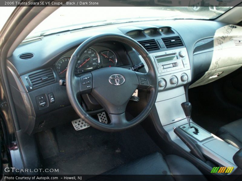 Black / Dark Stone 2006 Toyota Solara SE V6 Coupe