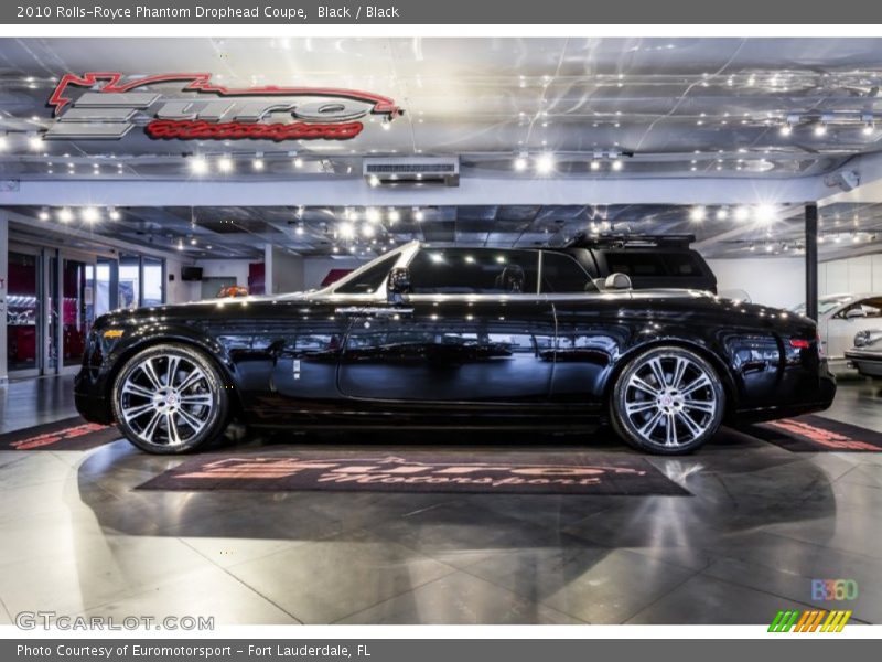 Black / Black 2010 Rolls-Royce Phantom Drophead Coupe