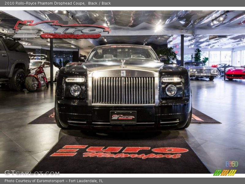 Black / Black 2010 Rolls-Royce Phantom Drophead Coupe