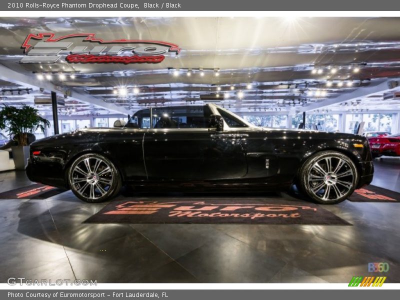 Black / Black 2010 Rolls-Royce Phantom Drophead Coupe