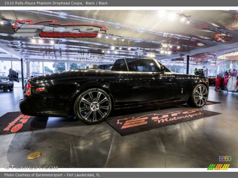 Black / Black 2010 Rolls-Royce Phantom Drophead Coupe