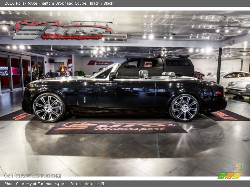 Black / Black 2010 Rolls-Royce Phantom Drophead Coupe
