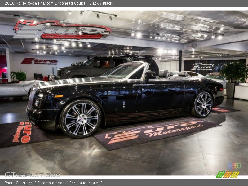 Black / Black 2010 Rolls-Royce Phantom Drophead Coupe