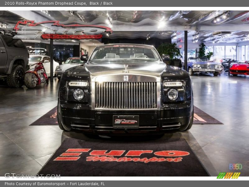 Black / Black 2010 Rolls-Royce Phantom Drophead Coupe