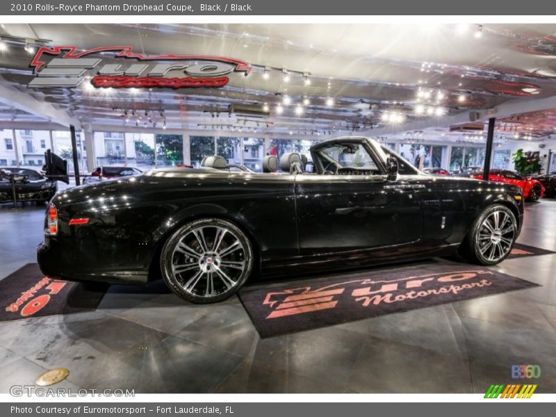 Black / Black 2010 Rolls-Royce Phantom Drophead Coupe