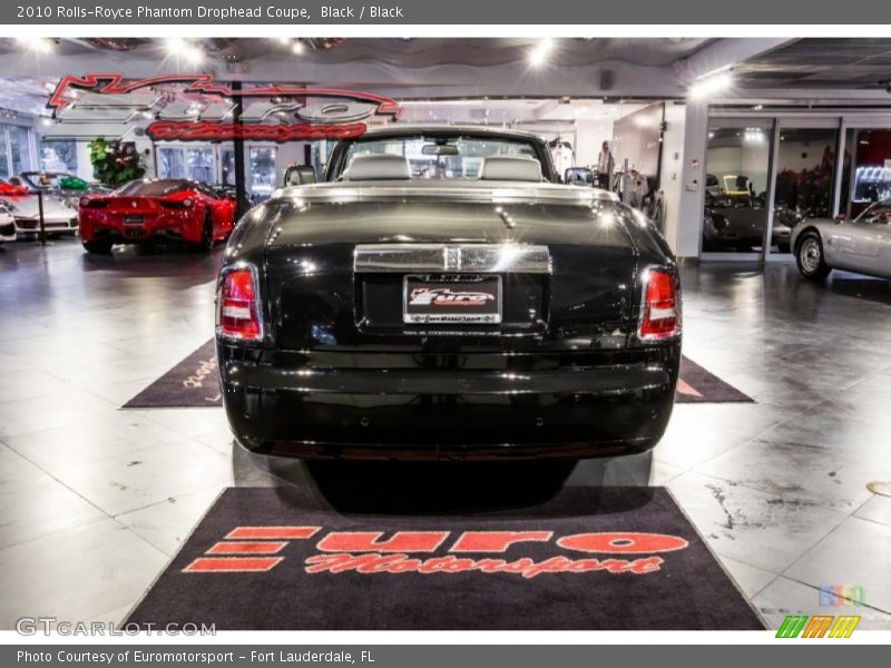 Black / Black 2010 Rolls-Royce Phantom Drophead Coupe