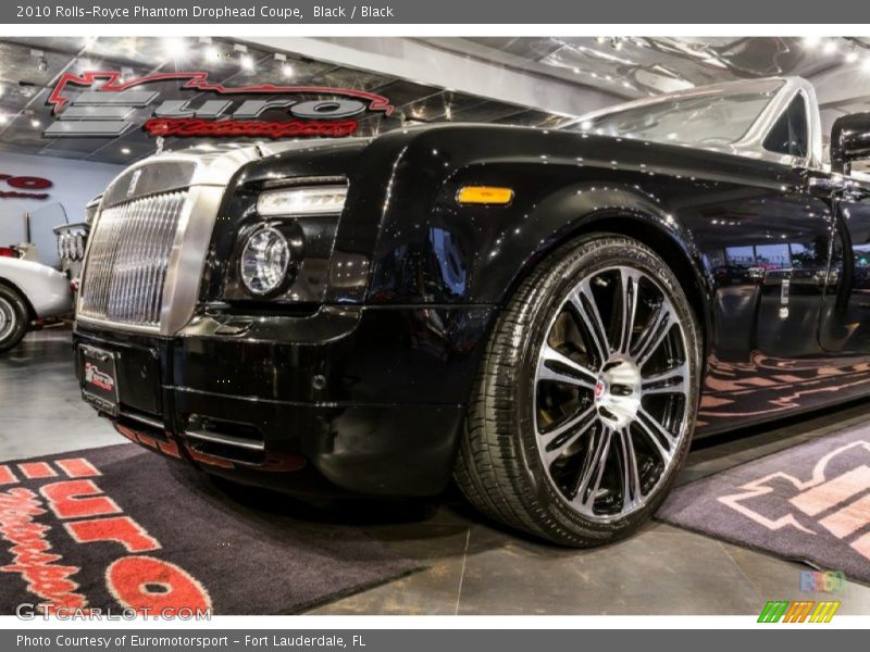 Black / Black 2010 Rolls-Royce Phantom Drophead Coupe