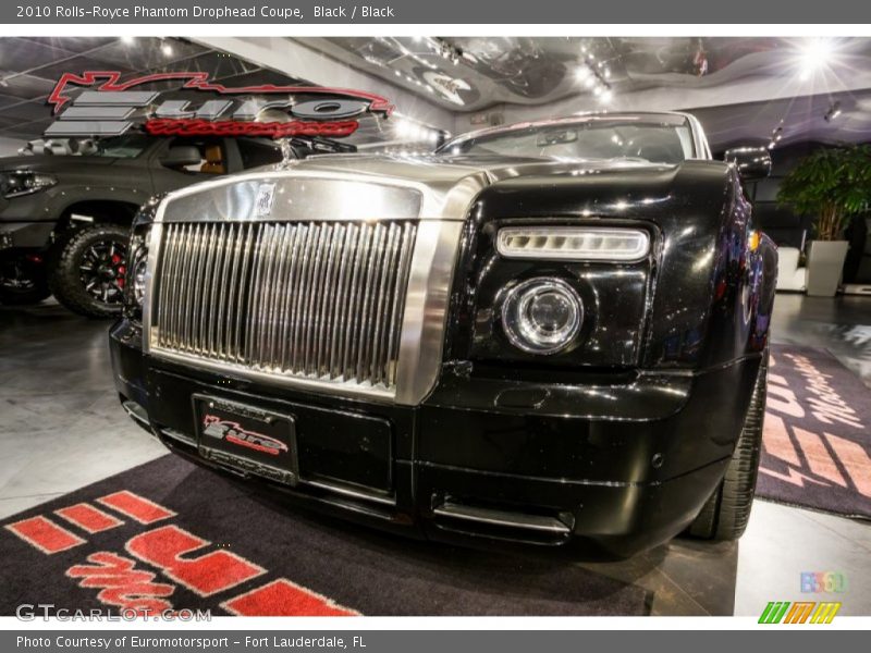 Black / Black 2010 Rolls-Royce Phantom Drophead Coupe
