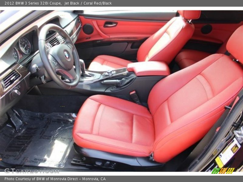 Front Seat of 2012 3 Series 328i Coupe