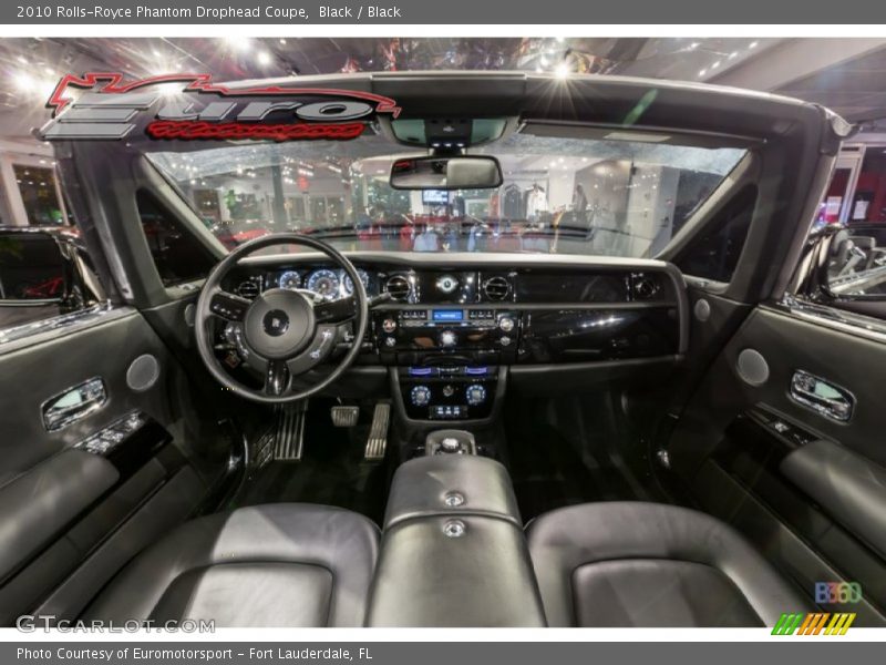 Black / Black 2010 Rolls-Royce Phantom Drophead Coupe
