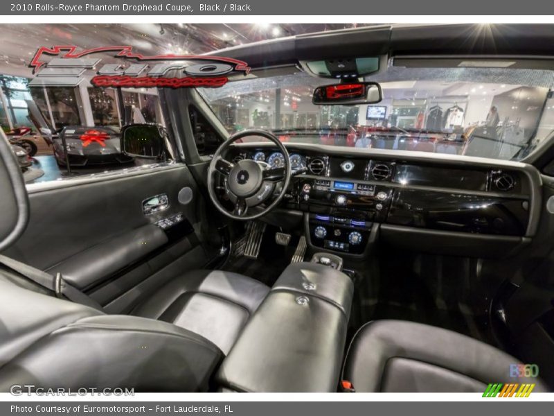 Black / Black 2010 Rolls-Royce Phantom Drophead Coupe