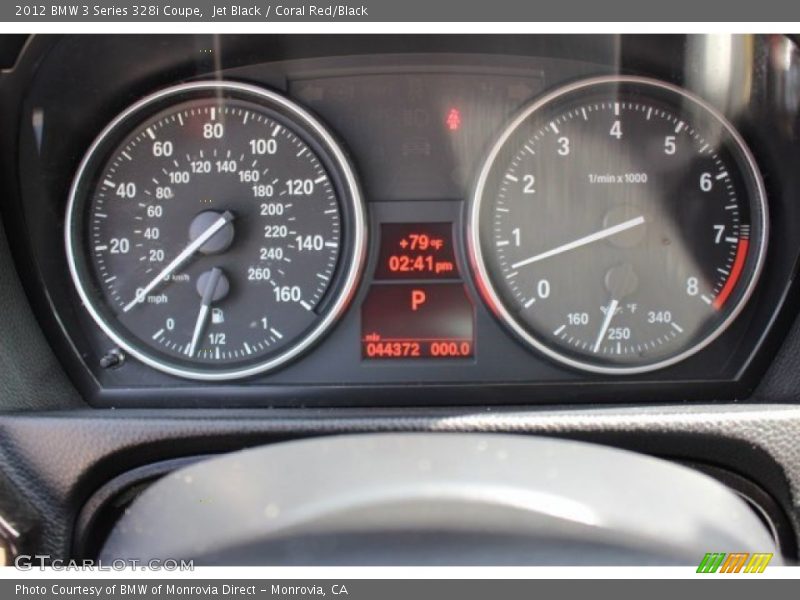  2012 3 Series 328i Coupe 328i Coupe Gauges