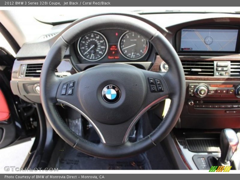  2012 3 Series 328i Coupe Steering Wheel