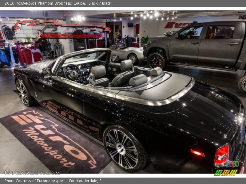 Black / Black 2010 Rolls-Royce Phantom Drophead Coupe