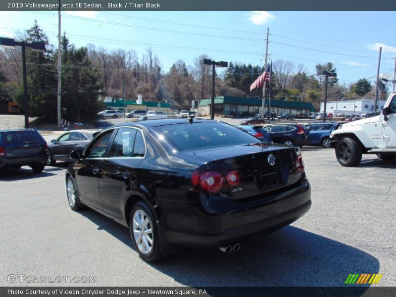 Black / Titan Black 2010 Volkswagen Jetta SE Sedan