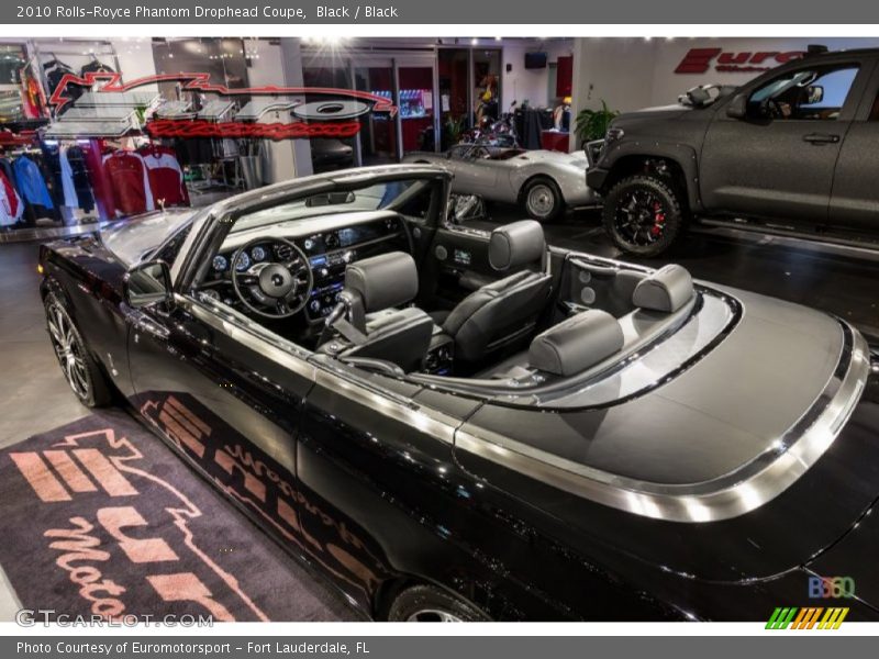Black / Black 2010 Rolls-Royce Phantom Drophead Coupe
