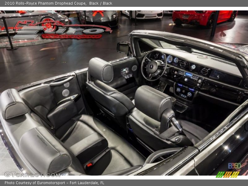 Black / Black 2010 Rolls-Royce Phantom Drophead Coupe