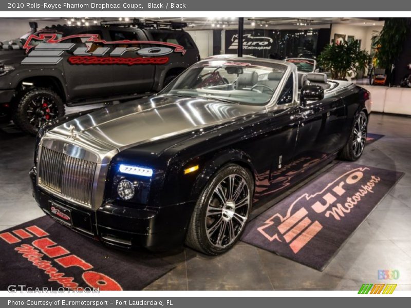 Black / Black 2010 Rolls-Royce Phantom Drophead Coupe