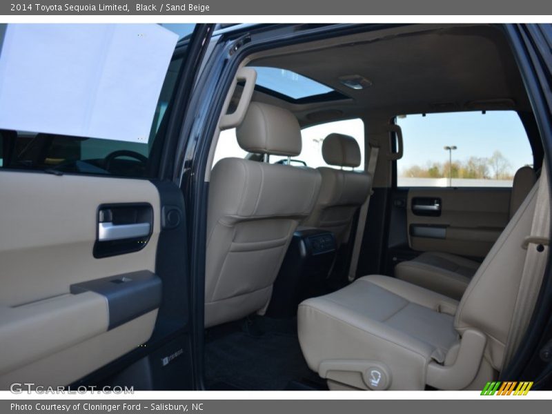 Black / Sand Beige 2014 Toyota Sequoia Limited