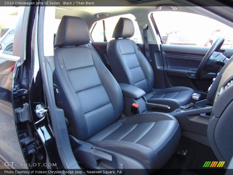 Black / Titan Black 2010 Volkswagen Jetta SE Sedan