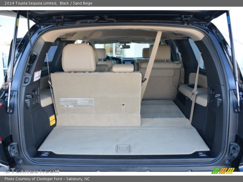 Black / Sand Beige 2014 Toyota Sequoia Limited