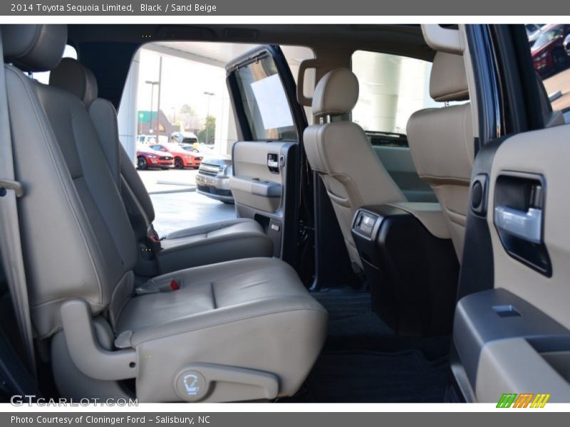 Black / Sand Beige 2014 Toyota Sequoia Limited