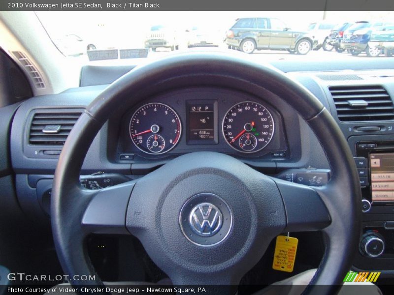 Black / Titan Black 2010 Volkswagen Jetta SE Sedan