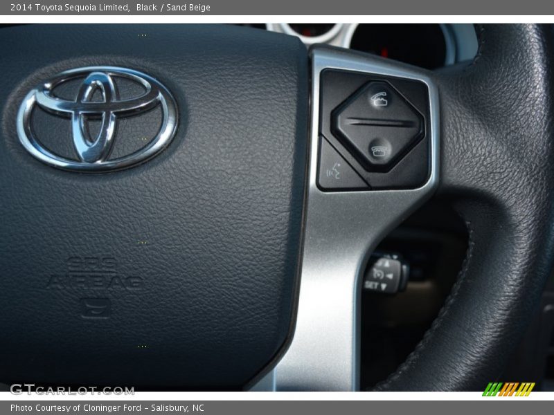 Black / Sand Beige 2014 Toyota Sequoia Limited