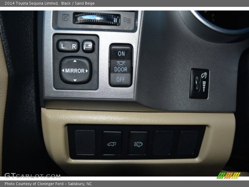 Black / Sand Beige 2014 Toyota Sequoia Limited