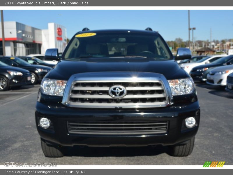 Black / Sand Beige 2014 Toyota Sequoia Limited