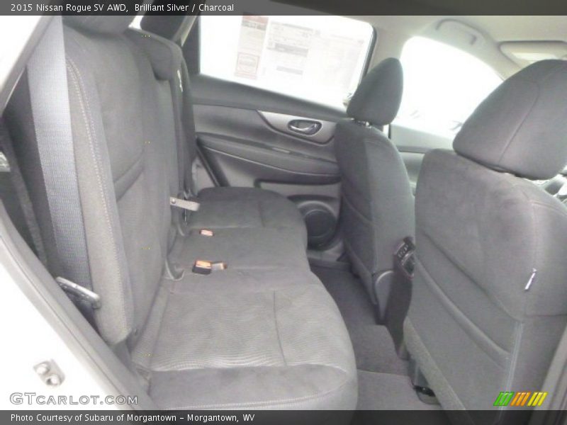 Brilliant Silver / Charcoal 2015 Nissan Rogue SV AWD