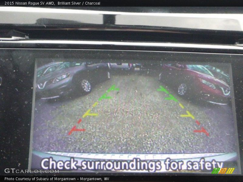Brilliant Silver / Charcoal 2015 Nissan Rogue SV AWD