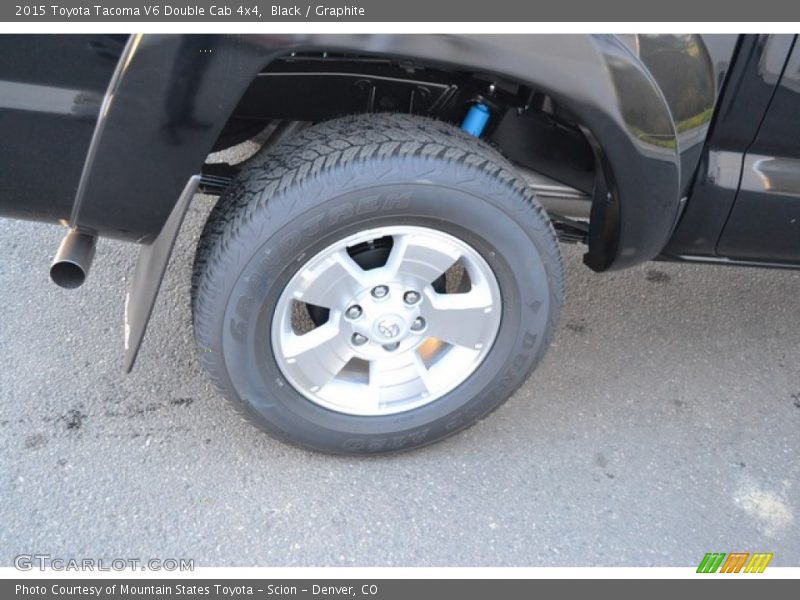 Black / Graphite 2015 Toyota Tacoma V6 Double Cab 4x4