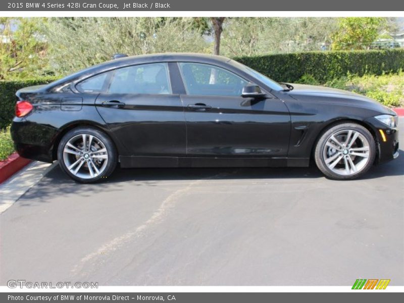 Jet Black / Black 2015 BMW 4 Series 428i Gran Coupe