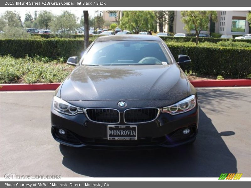 Jet Black / Black 2015 BMW 4 Series 428i Gran Coupe