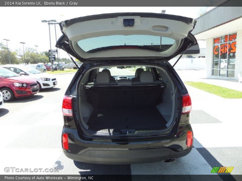 Ebony Black / Gray 2014 Kia Sorento LX