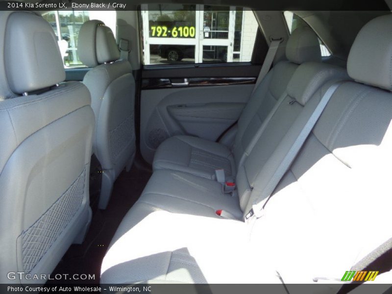 Ebony Black / Gray 2014 Kia Sorento LX