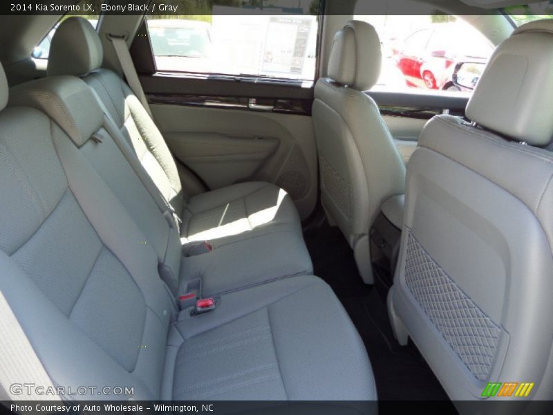 Ebony Black / Gray 2014 Kia Sorento LX