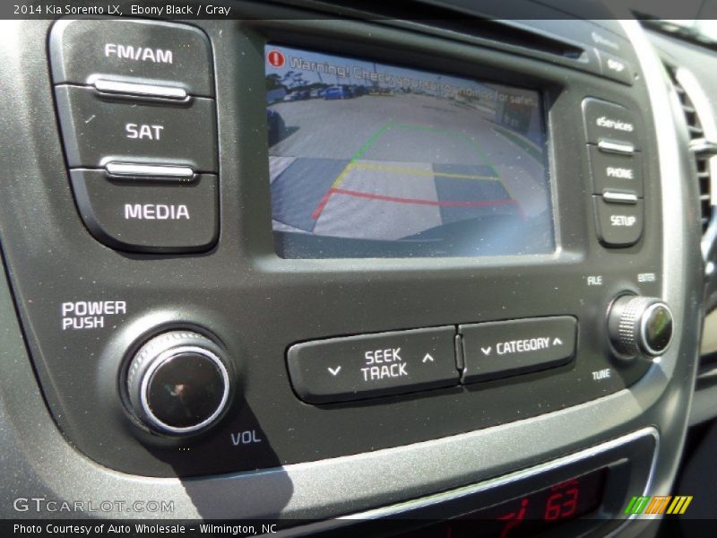 Ebony Black / Gray 2014 Kia Sorento LX